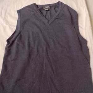 Eddie Bauer sweater vest.